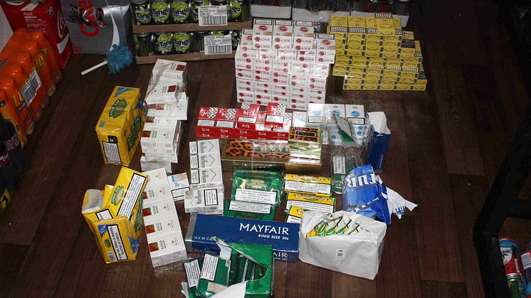 NW 15/14 Illegal tobacco seized in Derby
