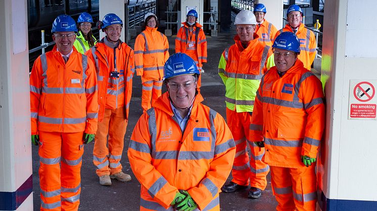 Construction of new station building takes off at Gatwick Airport