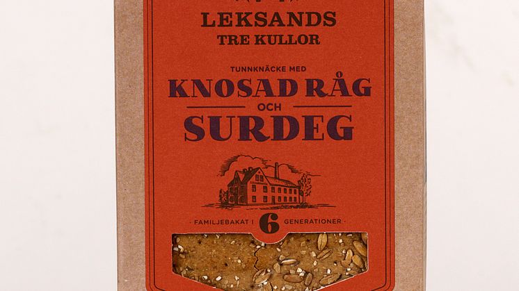 TRE KULLOR Knosad Råg och Surdeg