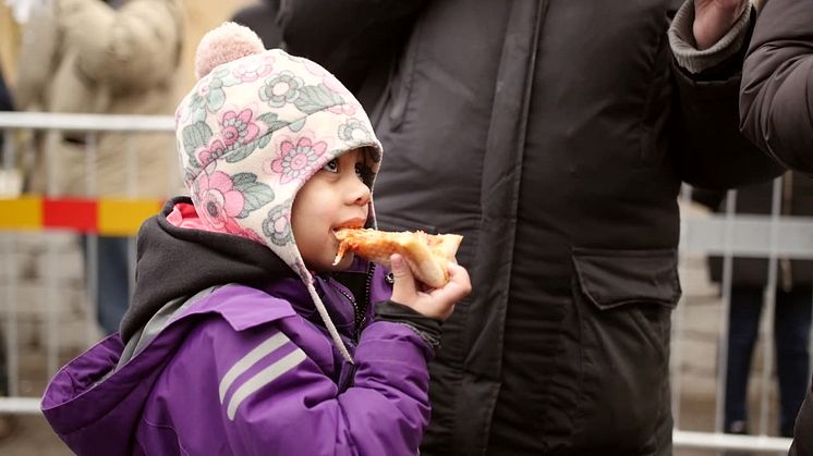 Domino's Grand Opening på Mobilia i Malmö 2017-01-14 (kort v 2)