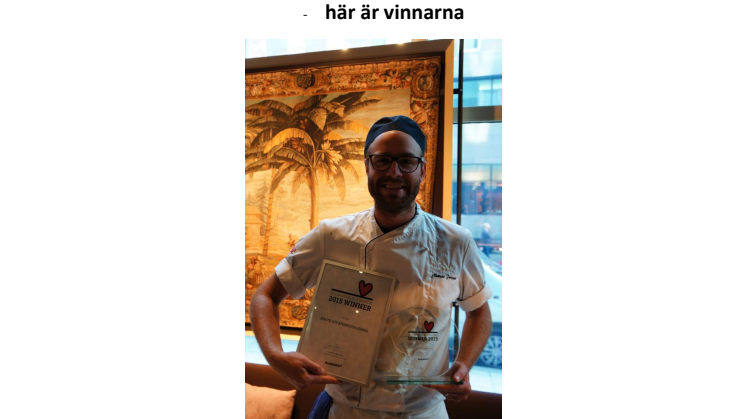 Årets bästa affärsrestauranger utsedda - här är vinnarna