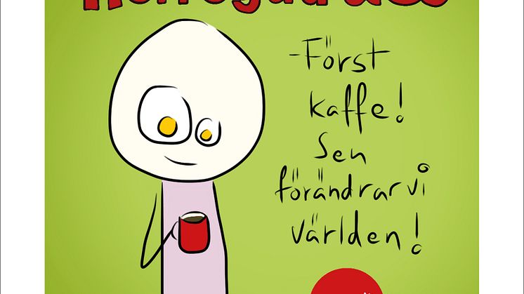 Omslagsbild: Herregud & Co som vykortsbok