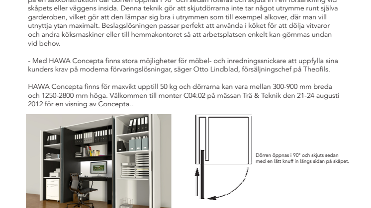 Utnyttja boytan maximalt med funktionellt skjutdörrsbeslag 
