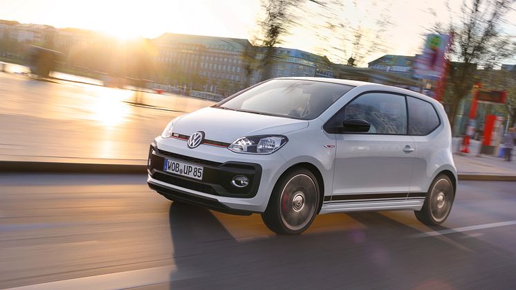 up! GTI er udstyret med en velklingende turbomotor med 115 hk