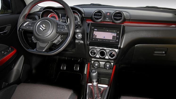 Ny Swift Sport Instrumentbord 2