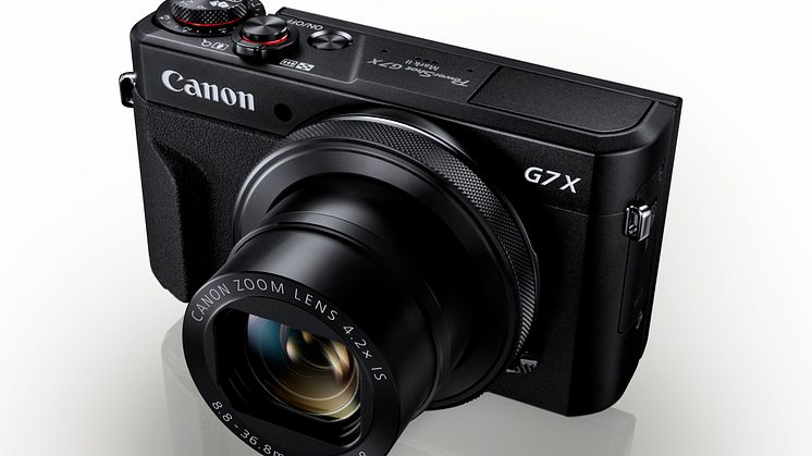 En ny kraftpakke ser dagens lys: Canon PowerShot G7 X Mark II med DIGIC 7-prosessor