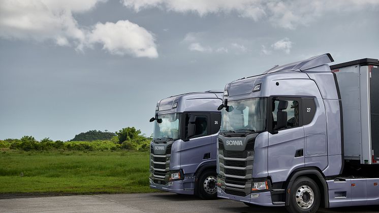 Das Scania Spesenportal spart Papier und Zeit.
