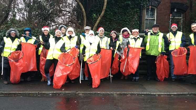 Christmas clean-up for Pimhole