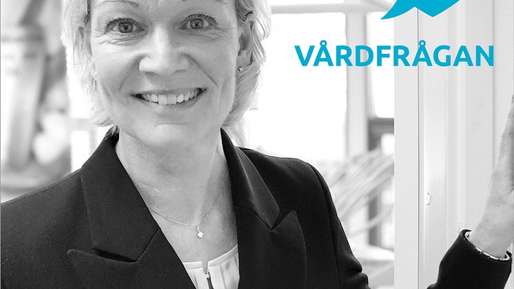Carina Olson, vd och koncernchef på Praktikertjänst, intervjuas i podden Vårdfrågan.