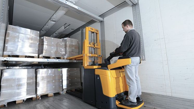 Jungheinrich presenterar en ny dubbeldäckad ledtruck ERD 220!