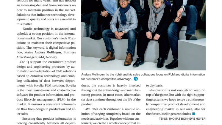 Digital information supports innovation