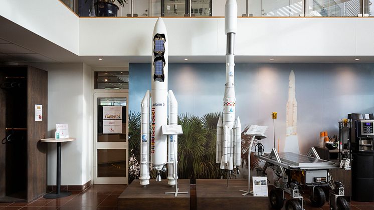 RUAG Space är en oberoende leverantör inom rymdindustrin som utvecklar samt producerar styr- och kommunikationsdatorer, kommunikationsantenner och mikrovågsutrustning för såväl satelliter som bärraketer.