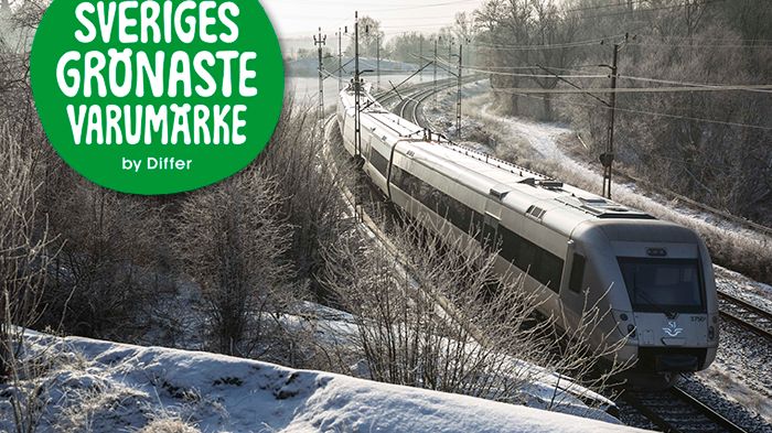 SJ är Sveriges grönaste varumärke 2020