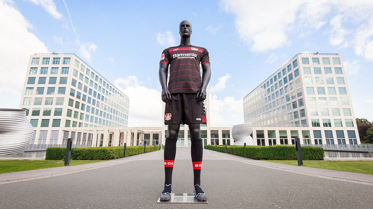 Das offizielle Trikot der Werkself Bayer 04 (Foto: Kristina Malis)