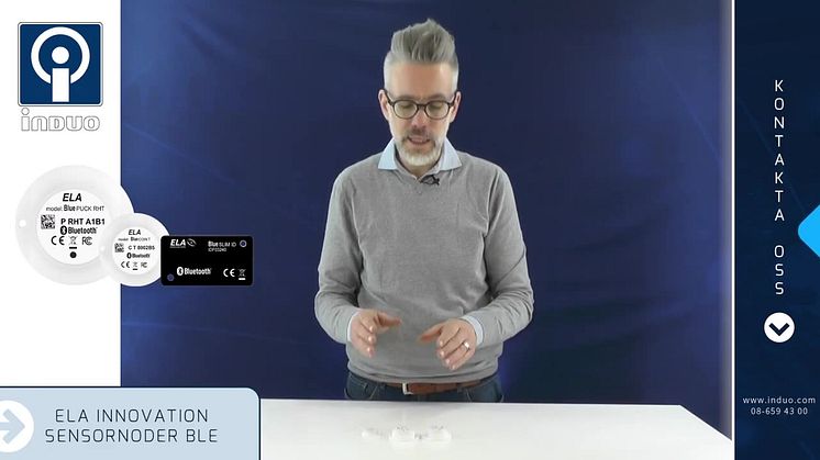 ELA Innovation Sensornoder för Bluetooth