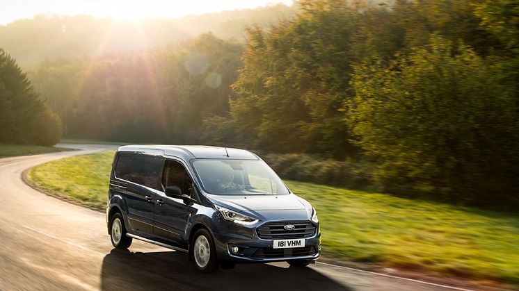 Nye Ford Transit Connect med kraftig redusert drivstofforbruk
