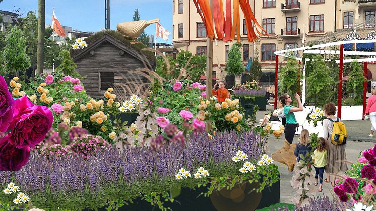 Pressinbjudan: Sundstorget hyllar Fredriksdal med jubileumsplantering