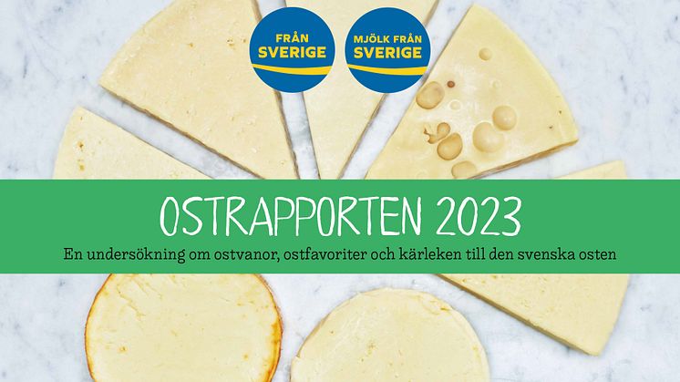 Ostrapporten 2023 är en undersökning om ostvanor, ostfavoriter, ostpreferenser, attityder till ost och kärleken till den svenska osten. Ostrapporten 2023 är framtagen av Demoskop på uppdrag av Svenskmärkning AB.
