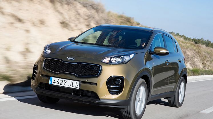 Den nye KIA Sportage lanceres i Danmark til maj