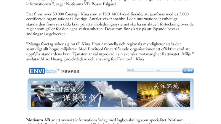 Miljölagar i Kina