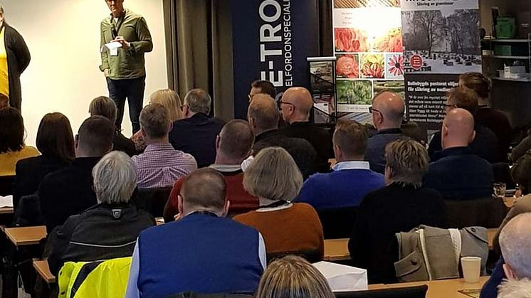 E-TRON samarbetar med Föreningen Sveriges Kyrkogårdschefer
