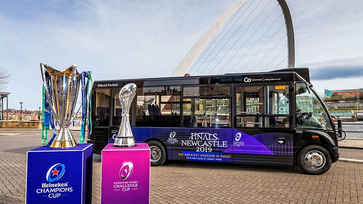 Go North East named official transport partner for Newcastle Falcons as rugby fever hits region