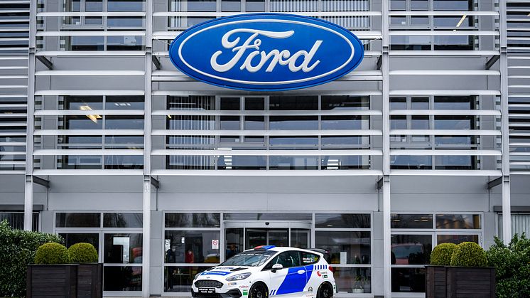 Egy Ford Fiesta Rally3 a főszereplője a Ford idei közlekedésbiztonsági kampányának