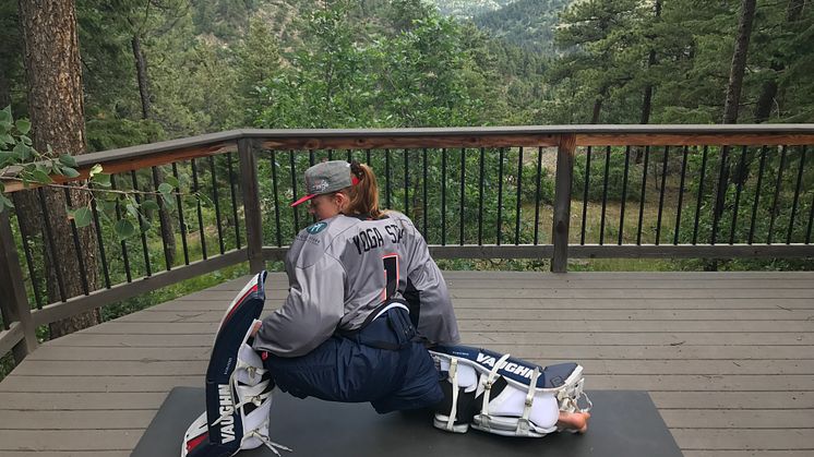 Yogobe breddar sitt utbud med yoga för hockeyspelare