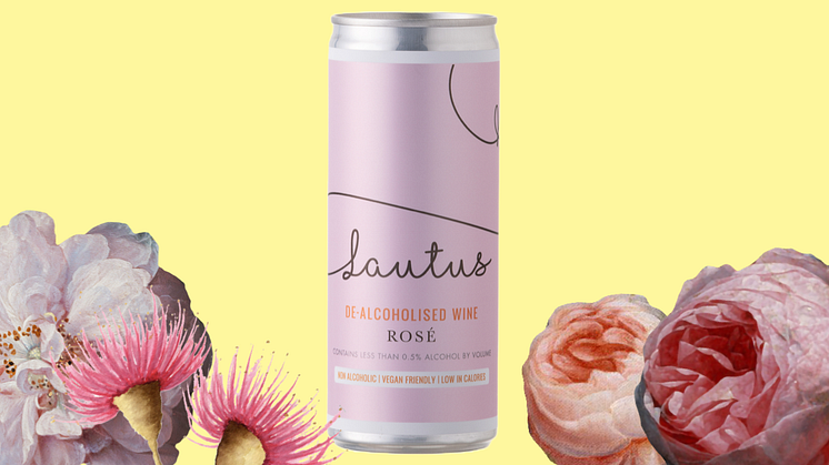 Lautus Rosé Alcohol Free lanseras i Systembolagets Tillfälliga sortiment 1 juni. Nr: 1949 · Burk 250ml · Pris 29 kr + pant