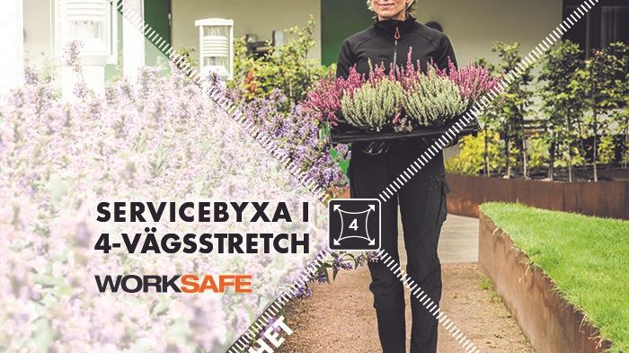 Flexibilitet i ny form - skönaste stretchbyxan någonsin från Worksafe!