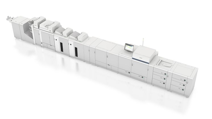 Canon och Océ presenterar sin första gemensamt utvecklade digitala tryckpress