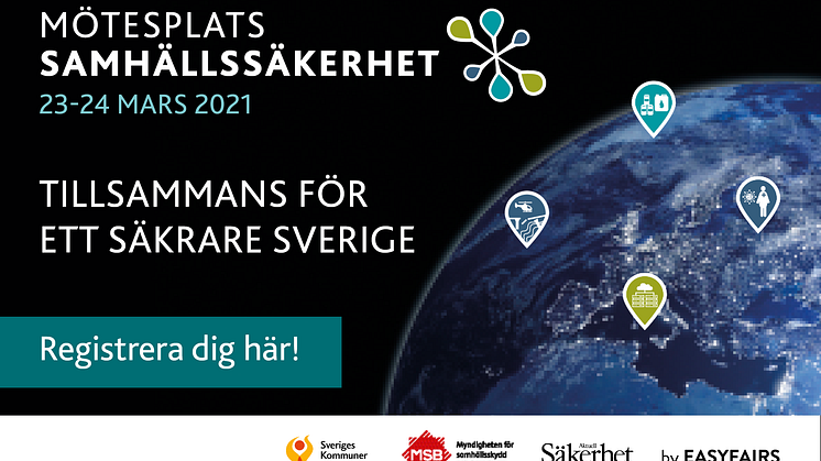 Pressinbjudan: delta på Mötesplats samhällssäkerhet