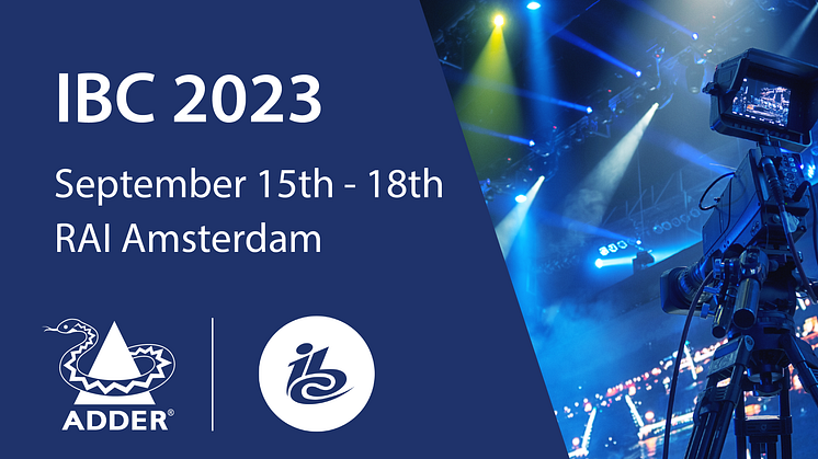 Don’t Miss Us at IBC 2023