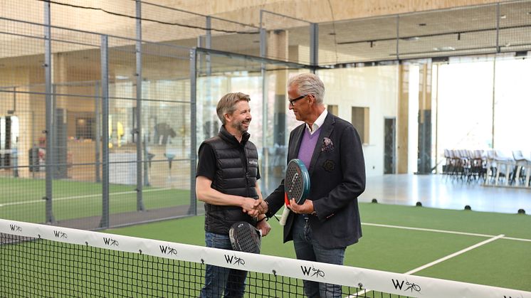 Från saluhall till padelhall - ett av Sveriges största återbruksprojekt
