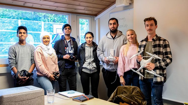GROW medielab på Ammerud