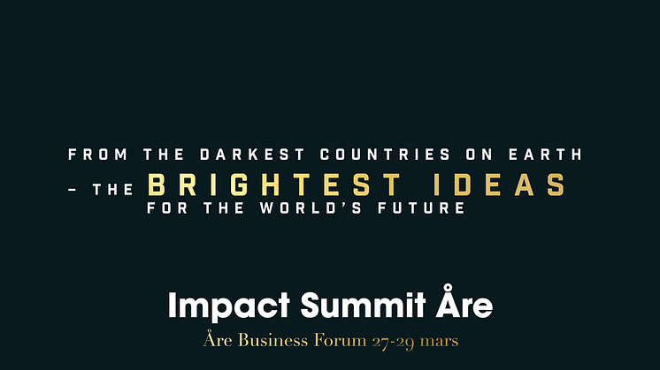 Impact Summit Åre - Ny upplevelsearena med Google och Di Digital