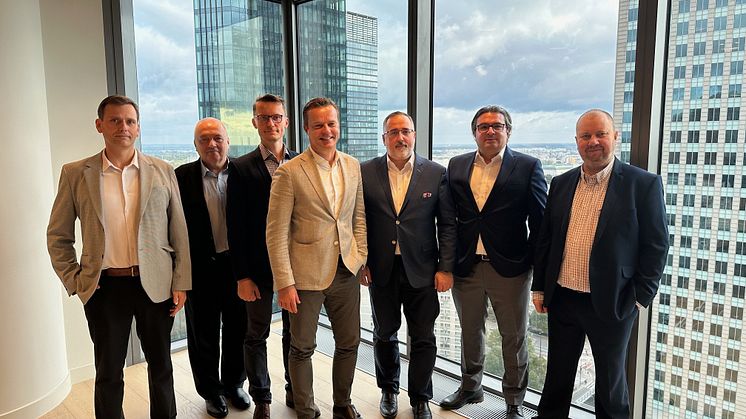Das Führungsteam von Beta Systems und InfiniteDATA. Bild: Beta Systems