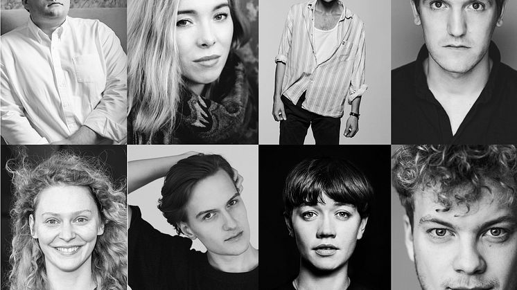 Benjamin la Cour, Sibylle Glosted, Simon Bennebjerg, Elliott Crosset Hove, Nanna Skaarup Voss, Oliver Starpov, Fanny Louise Bernth og Niels Anders Manley