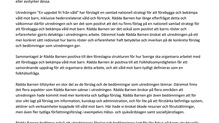 Rädda Barnens remissvar En uppväxt fri från våld.pdf