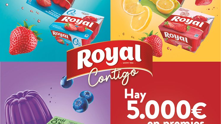 Royal celebra el relanzamiento de su gama de gelatinas con su campaña #RoyalContigo 