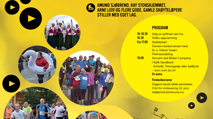 Plakat Hakkihælstafetten