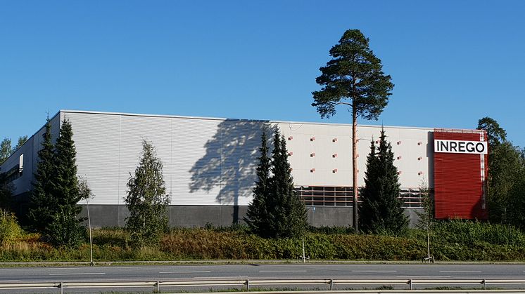 Inregos nya kontor och produktion i utkanten av Helsingfors. 