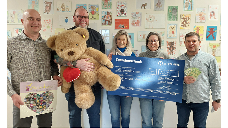 Torsten Wünsche, Falk Hempel, Kerstin Mieth, Kerstin Stadler (Bärenherz) und René Tschierske (v.l.n.r.)