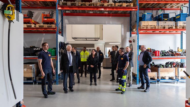 Ramirents kundcenter i Länna