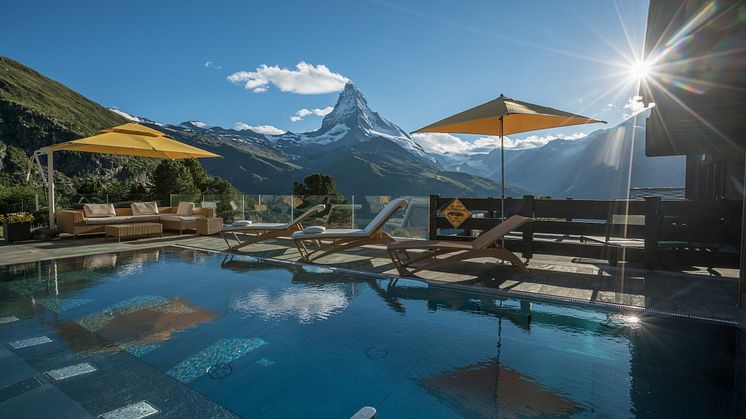 Hotel Riffelalp Resort, Outdoorpool 