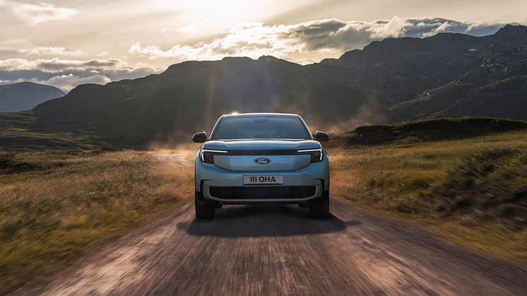 2023 Ford Ny elektrisk Explorer bilder fra Norge (6)