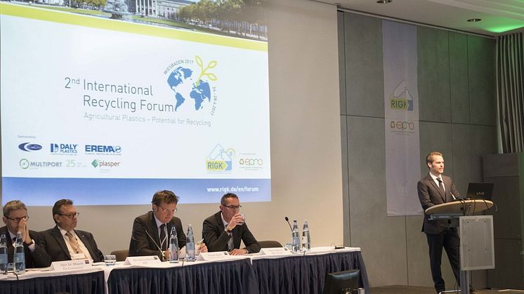 Multiport auf dem 3rd International Recycling Forum Wiesbaden