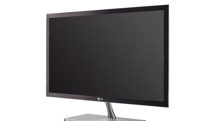 Supertynne LG E2290V gir skrivebordet stil 