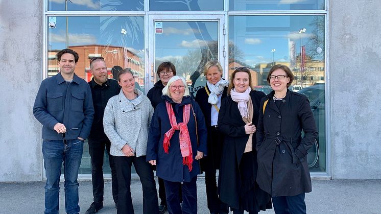 Styrelsen för Carlstedt Arkitekter. Joao Heuser, Erik Apelmo, Hanna Börjesson, Anette Eriksson, Siv Axelsson, Anna Klingspor, Kristina Attaque och Stina Ljungkvist.