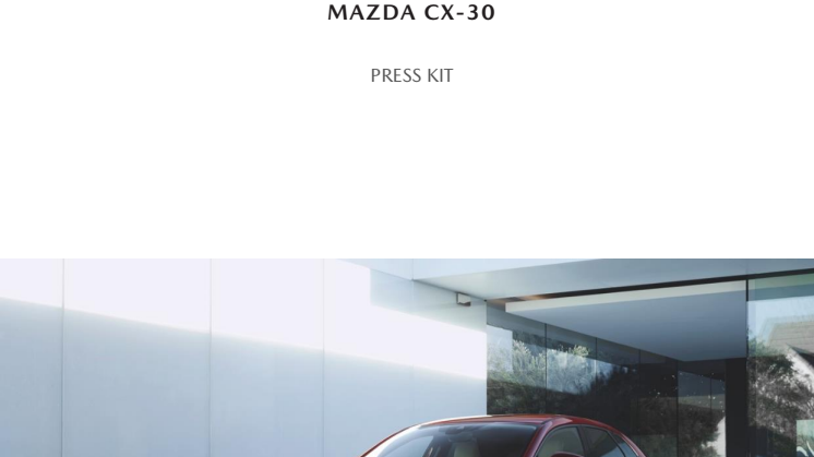 02 2021 Mazda CX-30 - English Press Kit.pdf